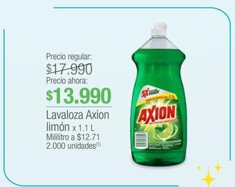 Jumbo Lavaloza axion limón x 1.1l oferta