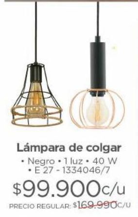 Easy Lámpara de colgar oferta