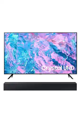 Claro Tv samsung 58’’ crystal uhd 4k cu7000 + barra sonido hw-c400/zx oferta