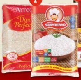 Makro Arroz x 500 g Don Perfecto o Arroz Supremo oferta