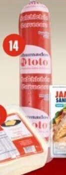 Makro Salchichón Toto Cervecero x 500 g oferta