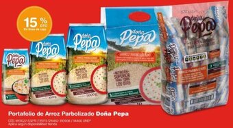 Makro Portafolio de Arroz Parbolizado Doña Pepa oferta