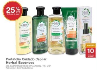 Makro Portafolio Cuidado Capilar Herbal Essences oferta