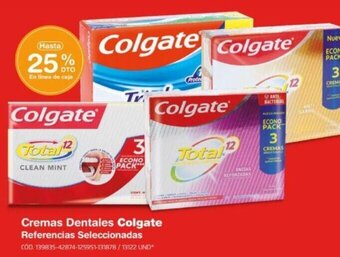 Makro Cremas Dentales Colgate Referencias Seleccionadas oferta