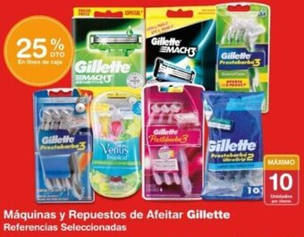 Makro Máquinas y Repuestos de Afeitar Gillette oferta
