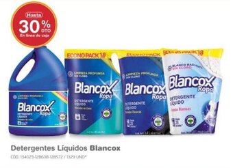 Makro Detergentes Líquidos Blancox oferta