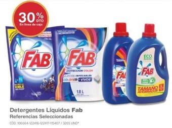 Makro Detergentes Líquidos Fab Referencias Seleccionadas oferta