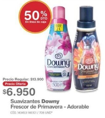 Makro Suavizantes Downy Frescor de Primavera - Adorable oferta