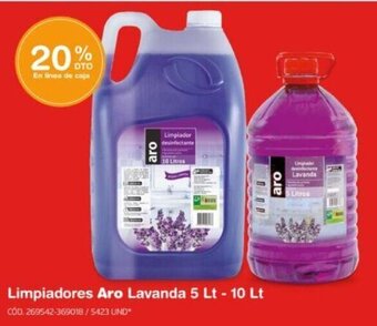 Makro Limpiadores Aro Lavanda 5 Lt - 10 Lt oferta