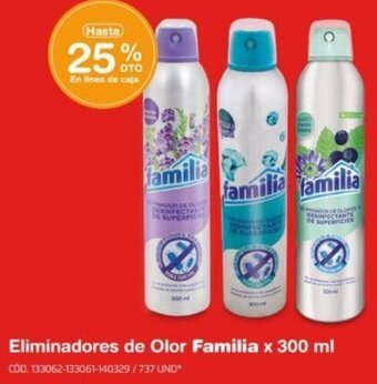 Makro Eliminadores de Olor Familia x 300 ml oferta