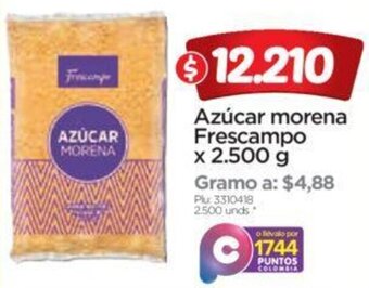 Surtimax Azúcar morena Frescampo x 2.500g oferta