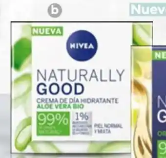Éxito Crema Facial Dia Hidratante Naturally Good Nivea oferta