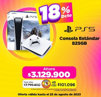 Alkomprar PS5 Consola Estándar 825GB oferta