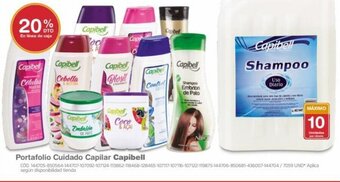 Makro Portafolio Cuidado Capilar Capibell oferta