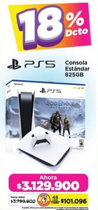 Alkomprar PS5 Consola Estándar 825GB oferta