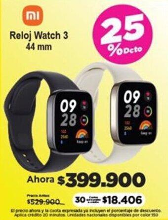 Alkomprar Reloj Watch 3 44 mm oferta