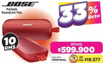 Alkomprar BOSE Parlante SoundLink Flex 10 RMS oferta