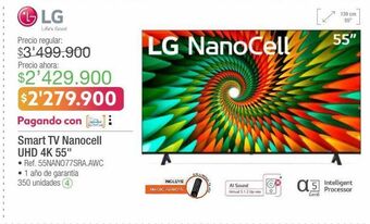 Jumbo Smart tv lg oferta