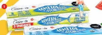 Metro Tripack atún en aceite de oliva cuisine & co x 80g oferta