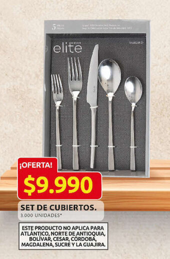 Ara SET DE CUBIERTOS oferta