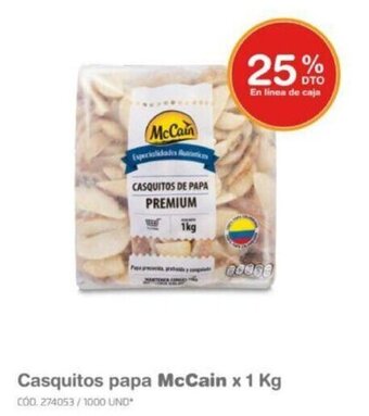 Makro Casquitos papa McCain x 1 Kg oferta