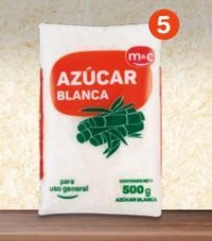 Makro Azúcar Blanca M&C x 500 g oferta