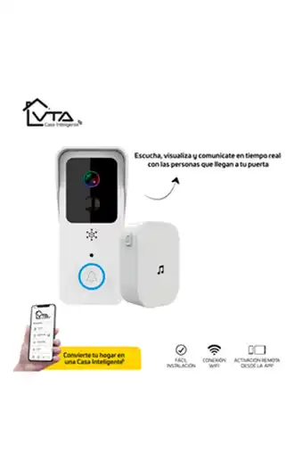 Claro Video portero hd wifi inteligente vta oferta
