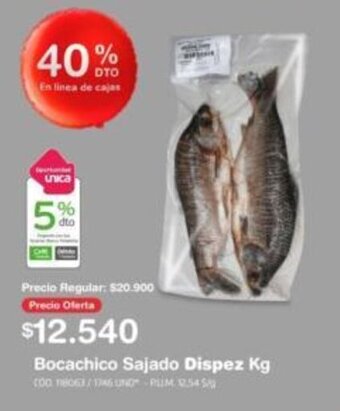 Makro Bocachico Sajado Dispez kg oferta