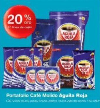 Makro AGUILA ROJA Portafollo Café Molido oferta