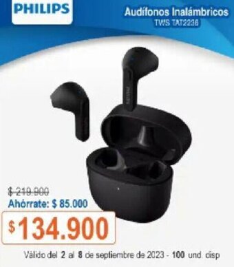 Alkosto PHILIPS Audífonos Inalámbricos oferta