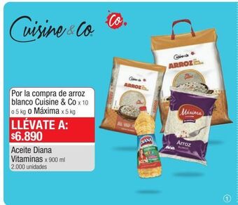 Metro Aceite diana vitaminas x 900 ml oferta