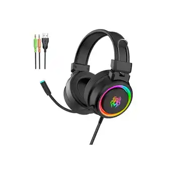 Falabella Diadema gamer rgb v5 con microfono oferta