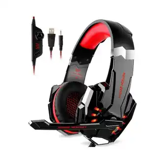 Falabella Diadema gamer pc & consolas g9000 roja oferta