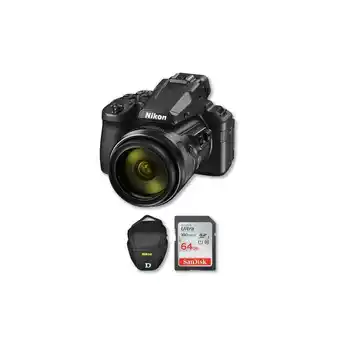 Falabella Nikon coolpix p950 4k + memoria 64gb + bolso oferta