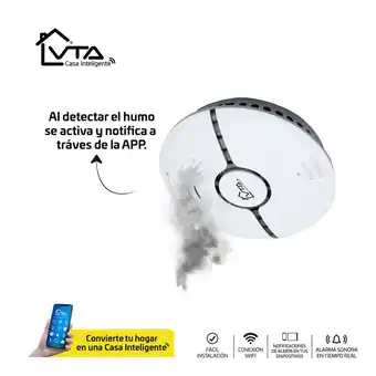 Falabella Alarma de humo vta casa inteligente oferta