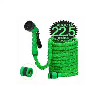 Falabella Manguera Expandible 22.5M Pistola Expansible Verde oferta