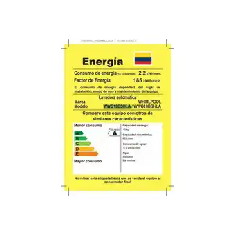 Falabella Lavadora Whirlpool Carga Superior 18 kg WWG18BSHLA oferta