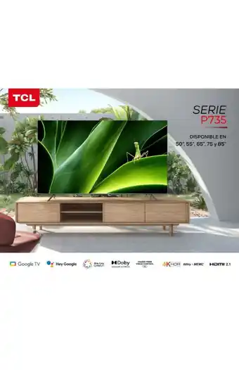 Claro Tv tcl 65 google tv 65p735 oferta