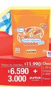 Metro Chocoramo mini x 20 und x 400 g oferta
