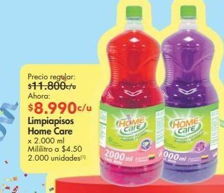 Metro Limpiapisos home care x 2.000 ml oferta
