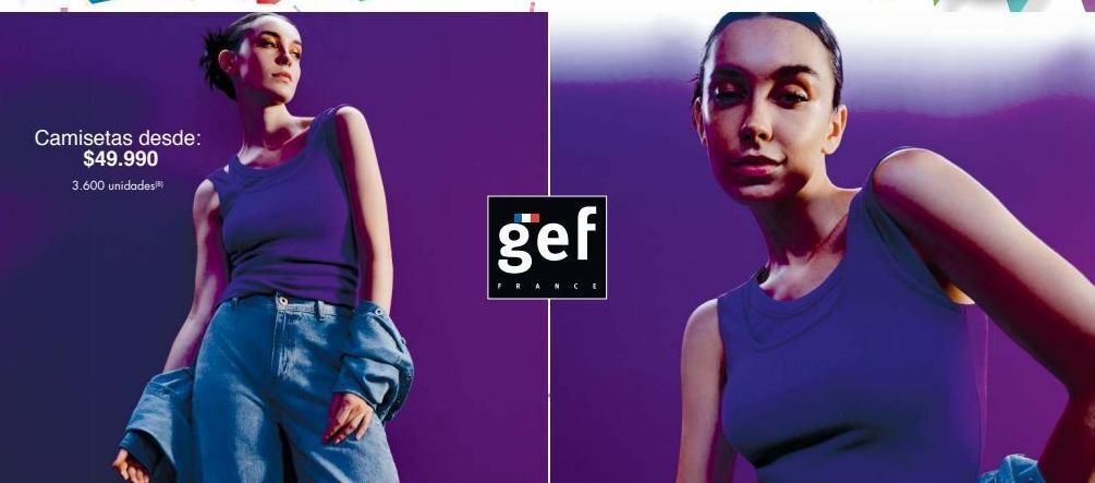 Metro Camisetas gef desde: oferta