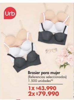 Metro Brasier para mujer (referencias seleccionadas) oferta