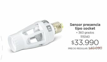 Easy Sensor presencia st451b socket 360° oferta