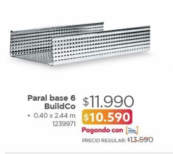 Easy Paral base 6 0.40 x 2.44m oferta