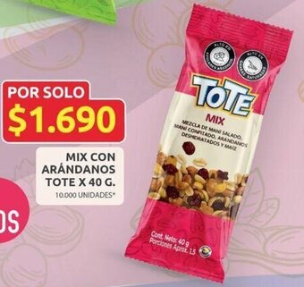 Ara MIX CON ARÁNDANOS TOTE X 40 G oferta