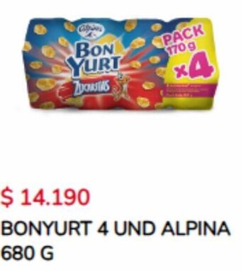 Tiendas D1 BONYURT 4 UND ALPINA 680G oferta