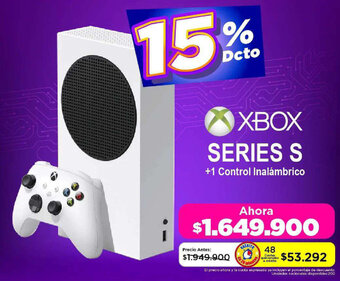 Alkomprar XBOX SERIES S +1 Control Inalámbrico oferta