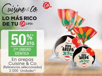 Jumbo En arepas Cuisine & Co oferta