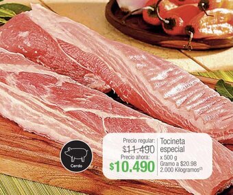 Jumbo Tocineta especial x 500g oferta