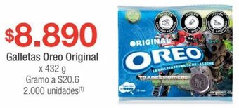 Jumbo Galletas Oreo Original x 432 g oferta